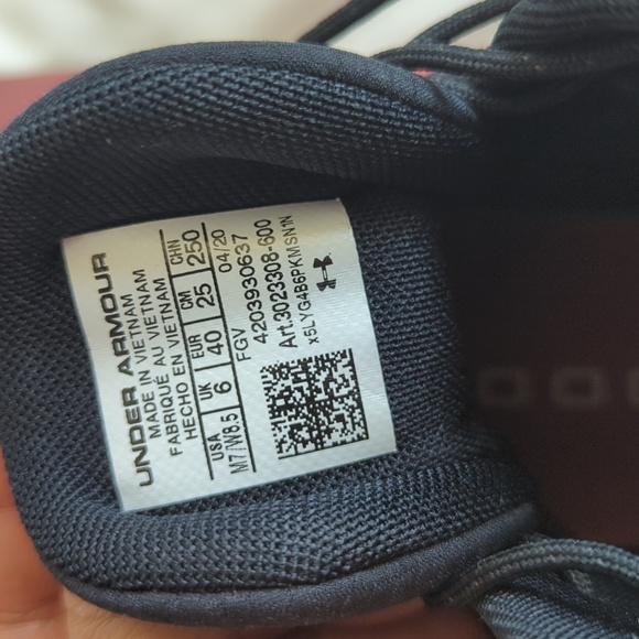 UNDER ARMOUR Unisex CHARGED BANDIT TREK HIKING Outdoor Boots Shoes Sz M 7/W 8.5 - Picture 5 of 5